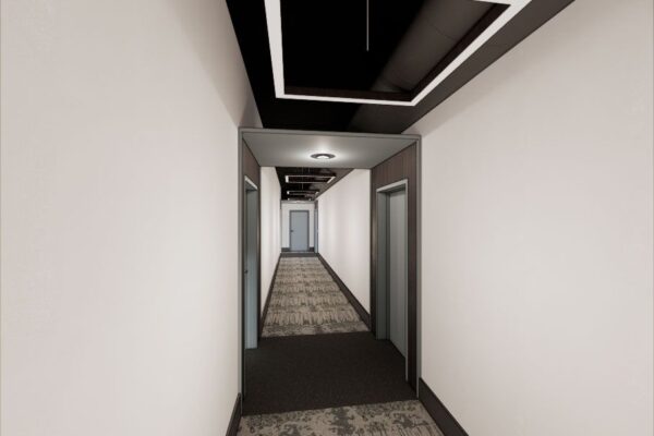 Dwell at the Oasis Interior Rendering