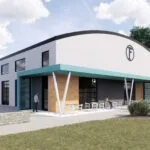 Fayetteville Mixed-Use Exterior Rendering