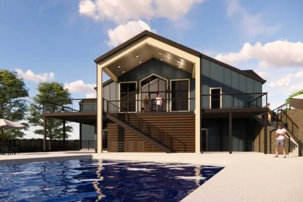 Fields at Peachtree Corners Exterior Rendering