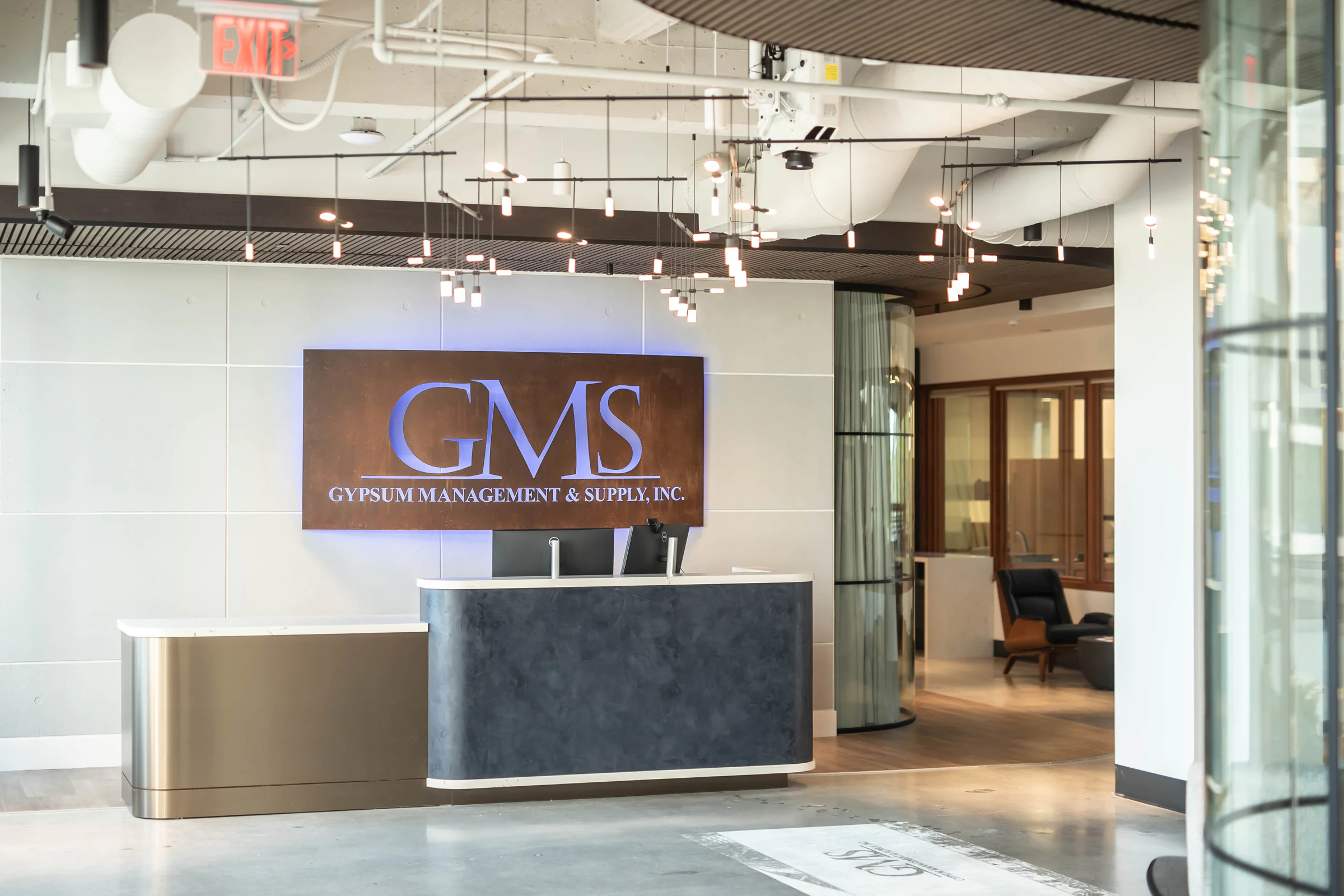 Gypsum Management & Supply - Break Room