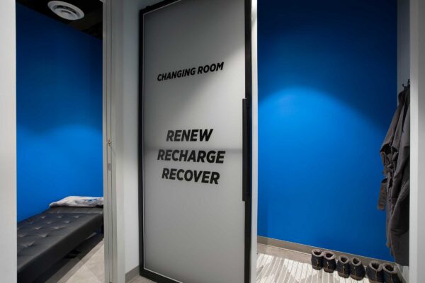 Impact Cryotherapy Changing Room