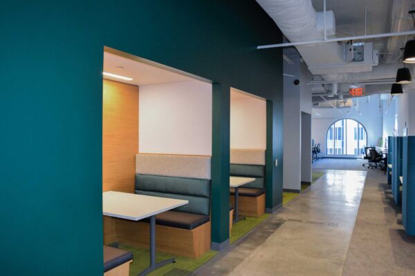 Salesloft Rebrand Booths