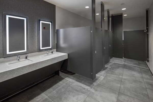 The Catalyst Lobby Bathrooms