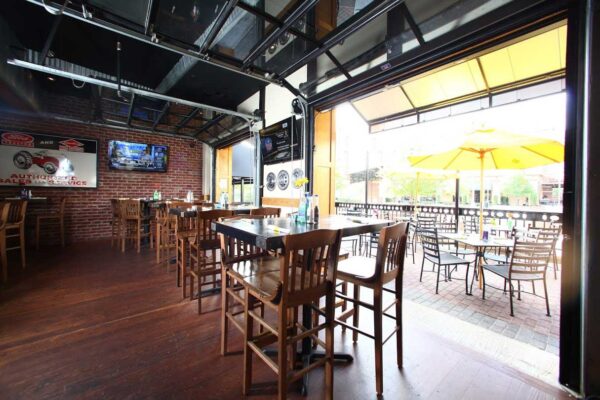 Tin Lizzy's Cantina Buford Garage Doors