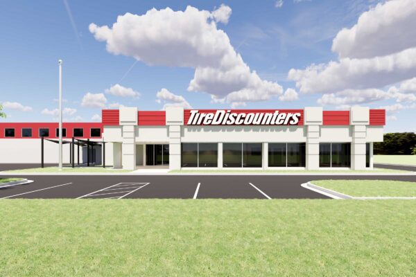 Tire Discounters Chamblee Exterior Rendering