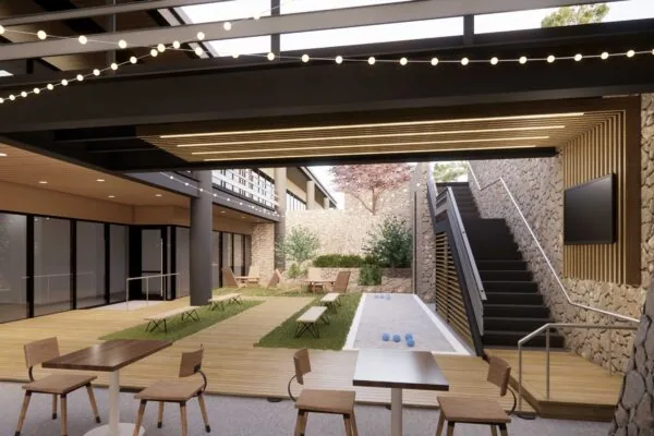 Amenity Areas - Outdoor Rendering