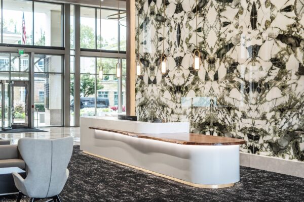 3003 Perimeter Summit Lobby - Reception Desk